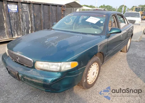 2000 Buick Century Custom из США, поврежденный, VIN 2G4WS52J3Y1114092